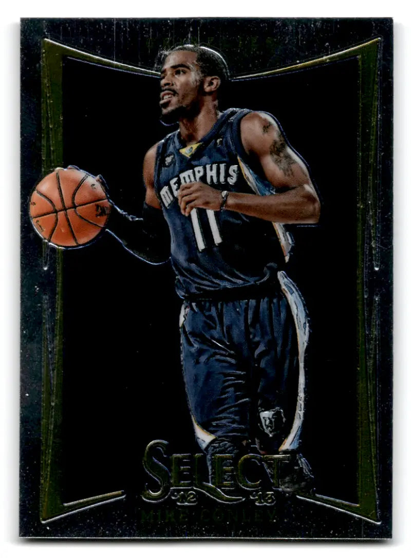 2012-13 Panini Select #61 Mike Conley EX/NM Grizzlies 
