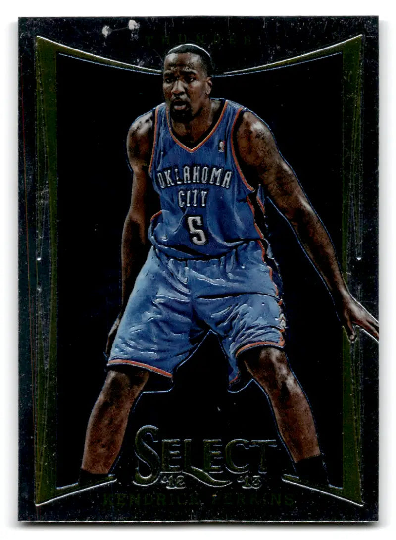 2012-13 Panini Select #86 Kendrick Perkins EX/NM Thunder