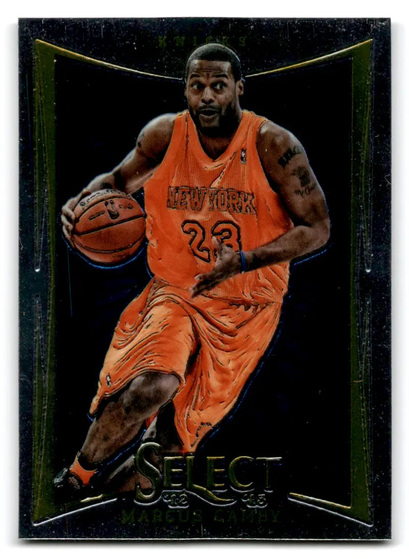 2012-13 Panini Select #83 Marcus Camby EX/NM Knicks