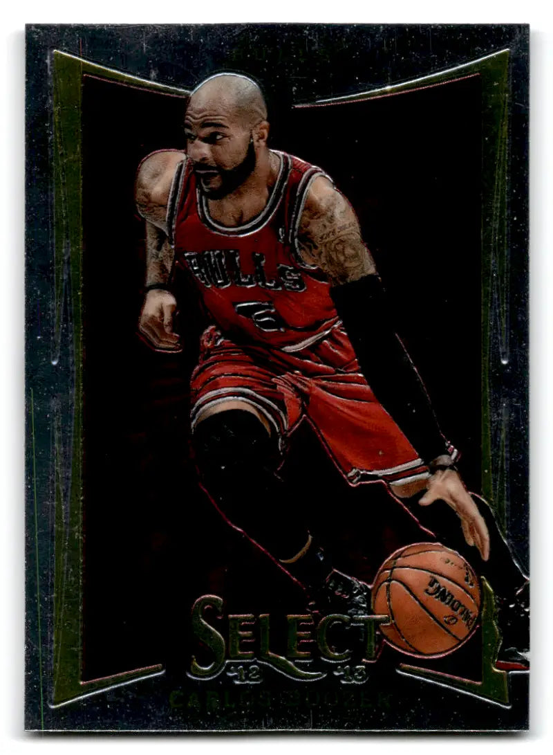 2012-13 Panini Select #19 Carlos Boozer EX/NM Bulls 