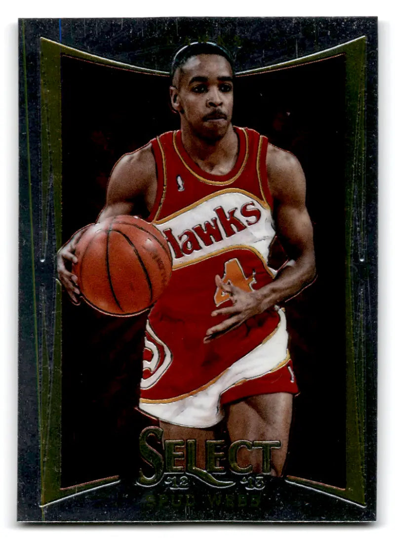 2012-13 Panini Select #149 Spud Webb EX/NM Hawks 
