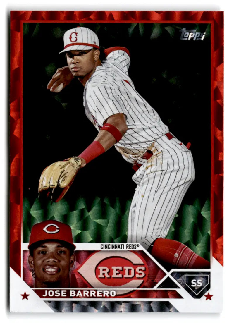 2023 Topps Update Series Red Foil #US273 Jose Barrero NM-MT 031/199 Reds
