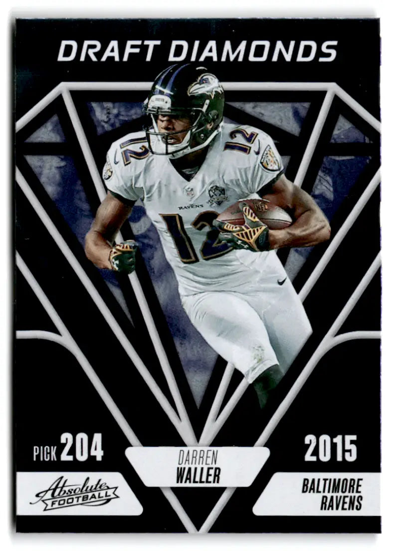 2023 Panini Absolute Draft Diamonds #10 Darren Waller NM-MT Ravens