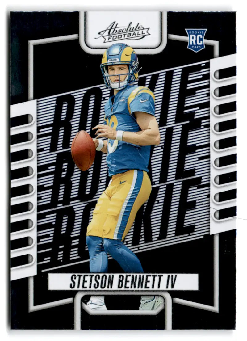 2023 Panini Absolute #136 Stetson Bennett IV NM-MT RC Rookie LA Rams