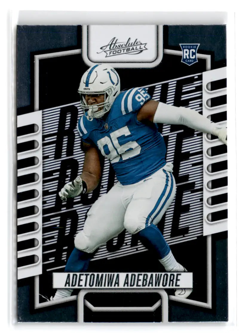 2023 Panini Absolute #194 Adetomiwa Adebawore NM-MT RC Rookie Colts