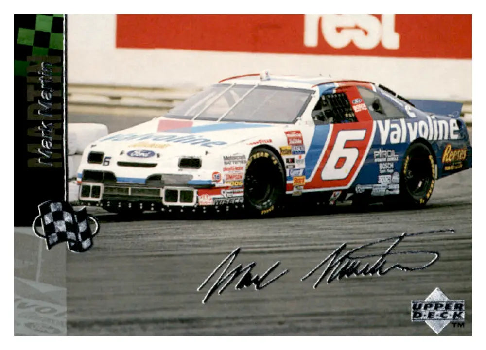 1995 Upper Deck Electric Silver #76 Mark Martin's Car NM-MT