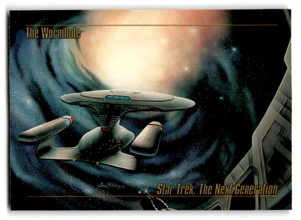 1993 Skybox Star Trek Master Series #33 The Wormhole NM Near Mint 