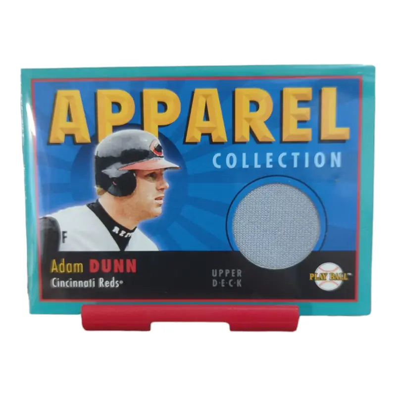 2004 Upper Deck Play Ball Apparel Collection #AC-AD Adam Dunn NM-MT MEM Reds