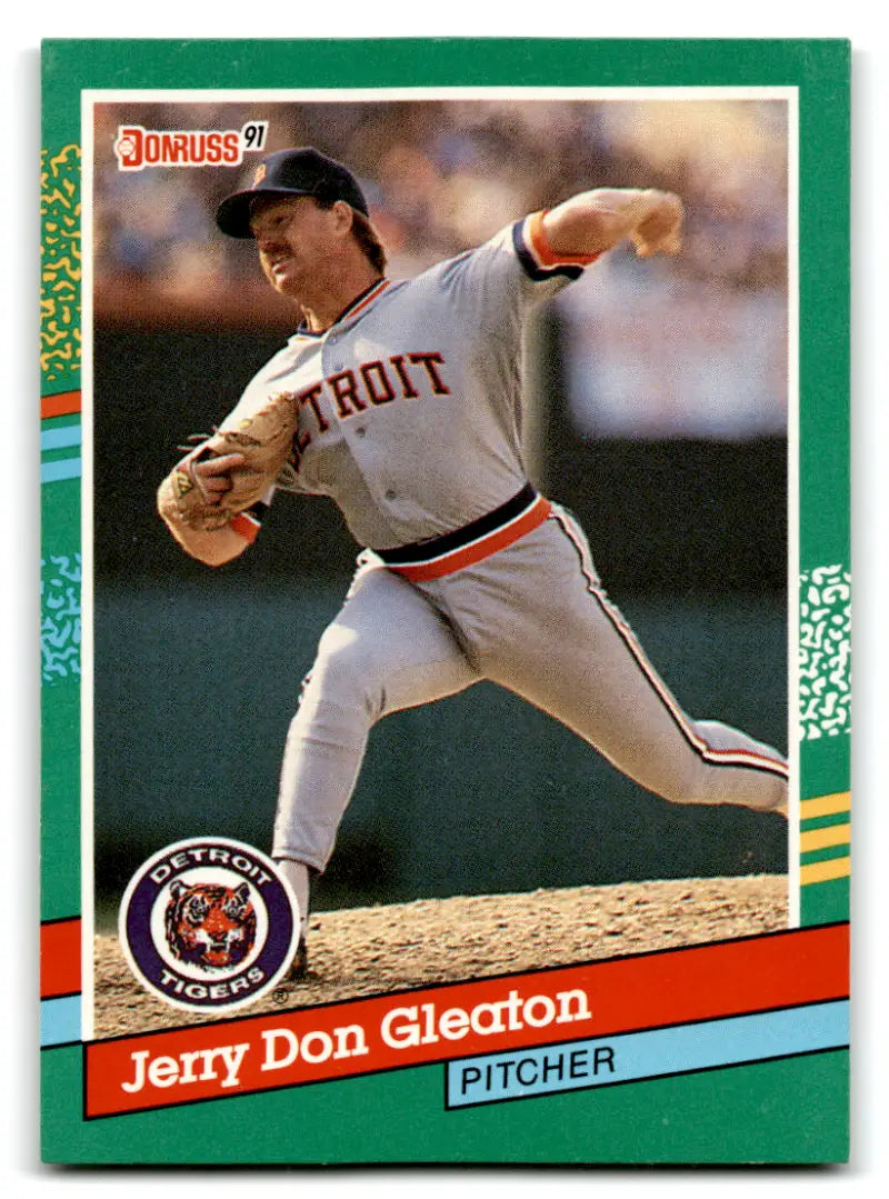 1991 Donruss #661 Jerry Don Gleaton NM Near Mint Tigers