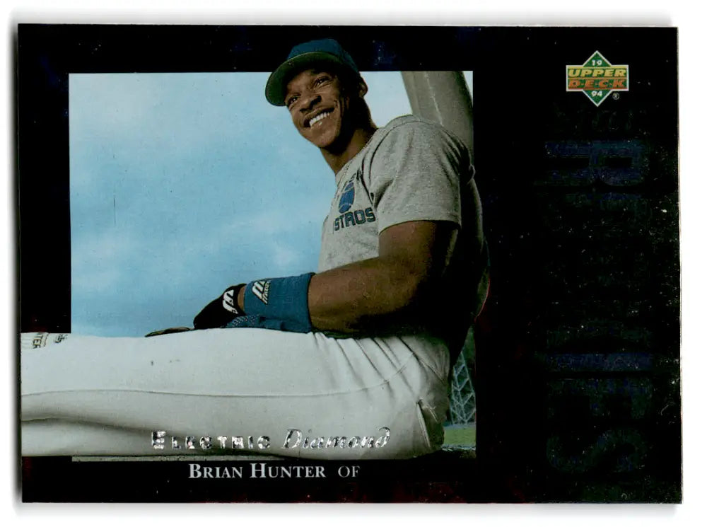 1994 Upper Deck Electric Diamond #16 Brian Hunter NM-MT Astros