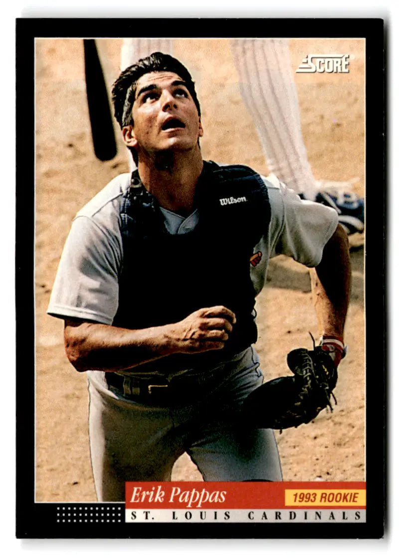 1994 Score #188 Erik Pappas NM-MT Cardinals
