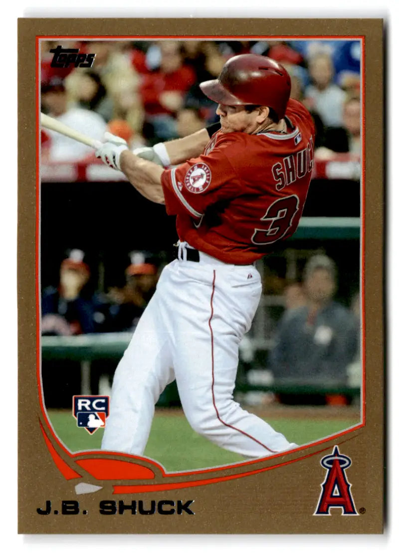 2013 Topps Update Gold #US155 J.B. Shuck NM-MT 1962/2013 Angels