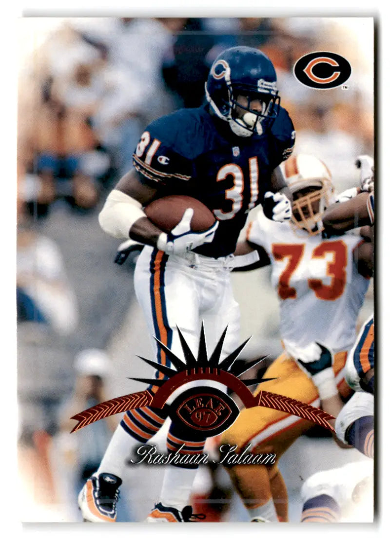 1997 Leaf #73 Rashaan Salaam NM-MT Bears
