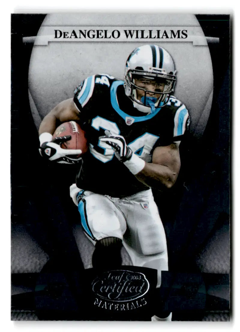 2008 Leaf Certified #17 DeAngelo Williams NM-MT Panthers