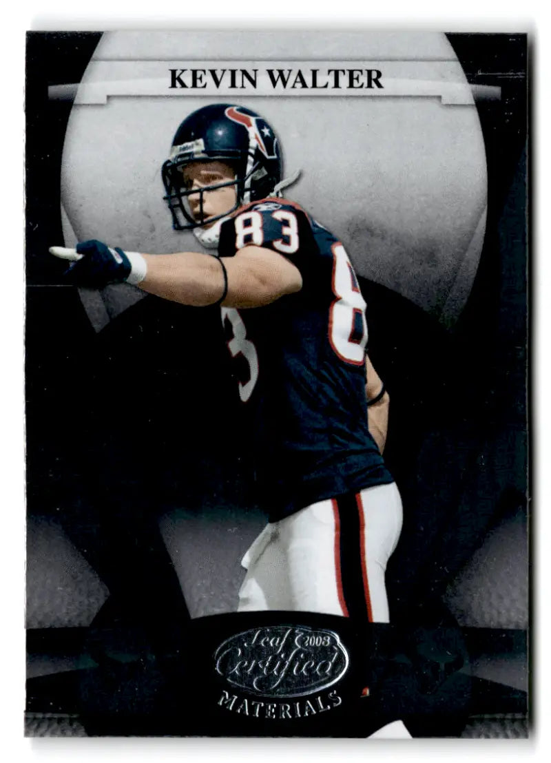2008 Leaf Certified #52 Kevin Walter NM-MT Texans