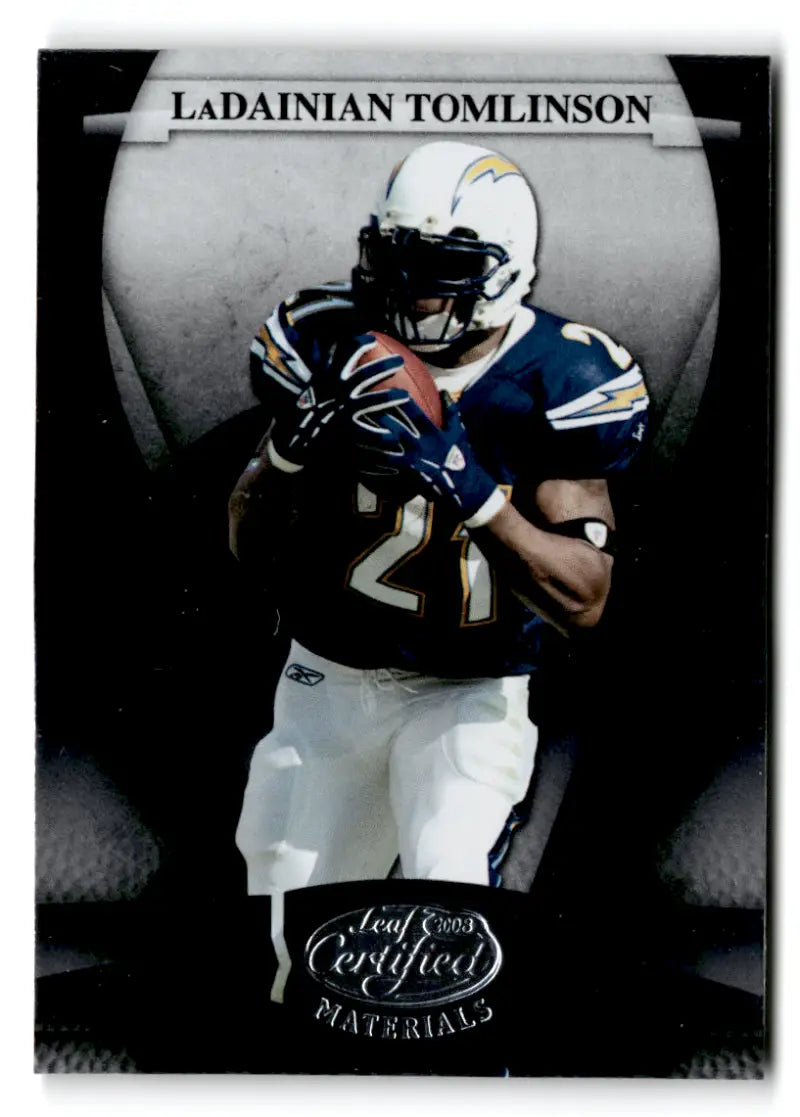 2008 Leaf Certified #117 LaDainian Tomlinson NM Near Mint Chargers