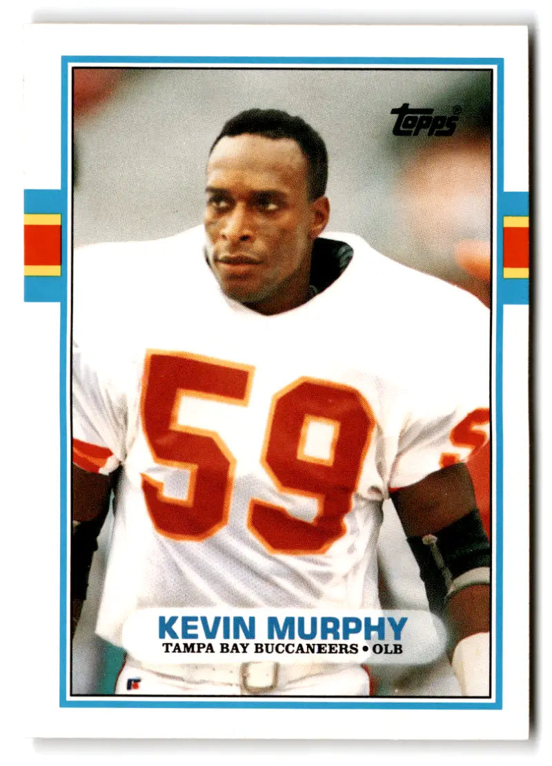 1989 Topps Traded #64T Kevin Murphy NM-MT RC Rookie Buccaneers