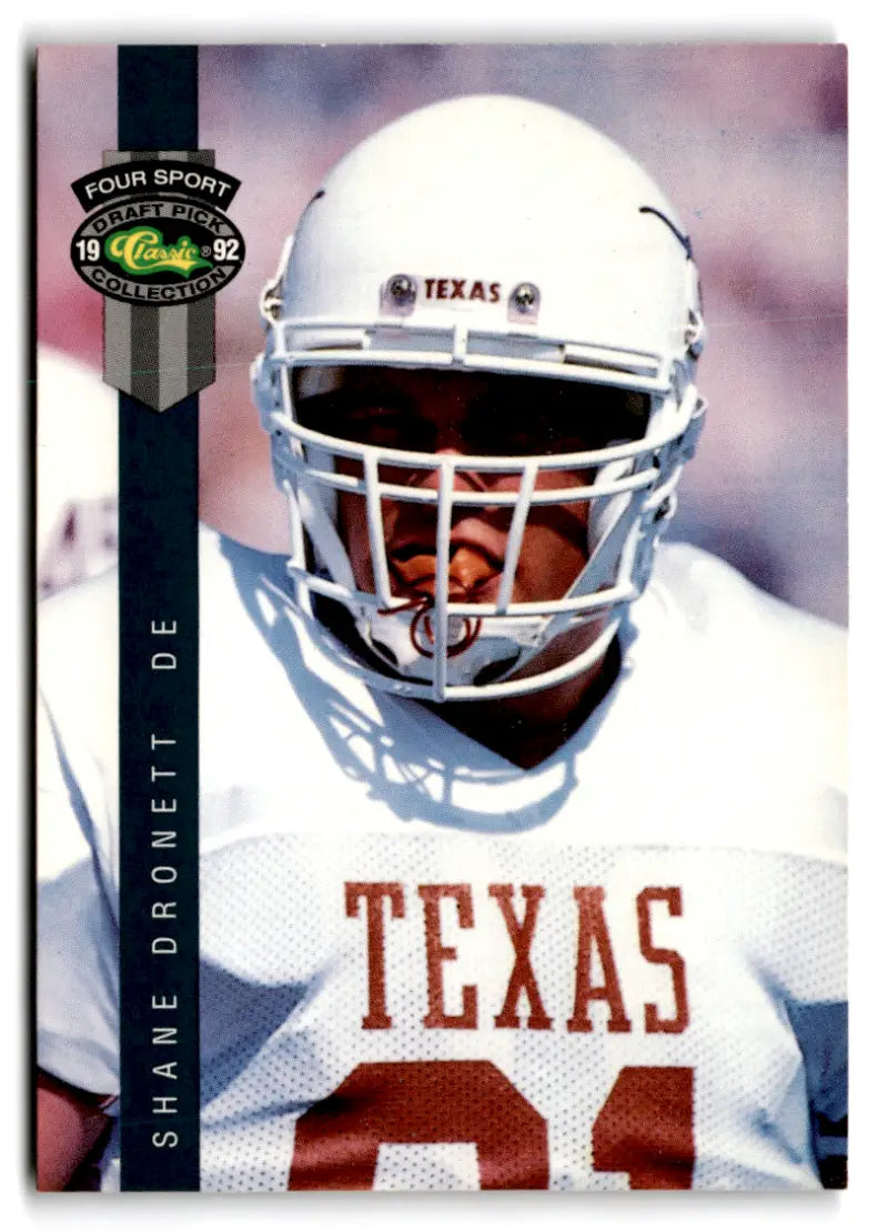 1992 Classic Four Sport #94 Shane Dronett NM Near Mint Broncos 