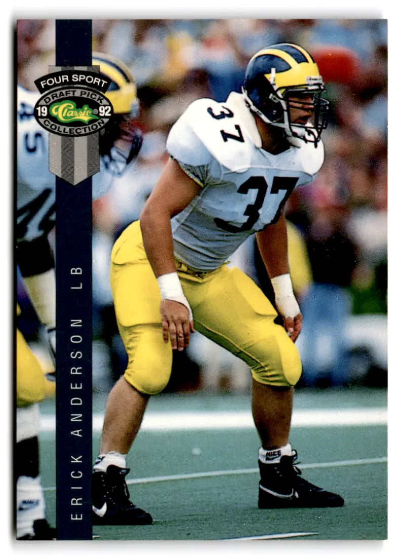1992 Classic Four Sport #115 Erick Anderson NM Near Mint Chiefs 