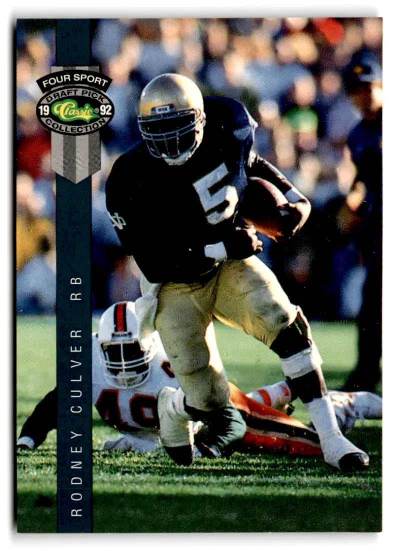 1992 Classic Four Sport #116 Rodney Culver NM Near Mint Colts 