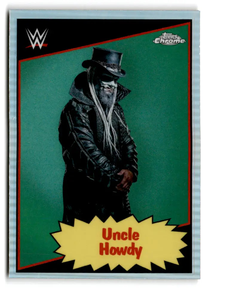 2025 Topps Chrome WWE 1985 Refractor #85TC-UH Uncle Howdy NM Near Mint