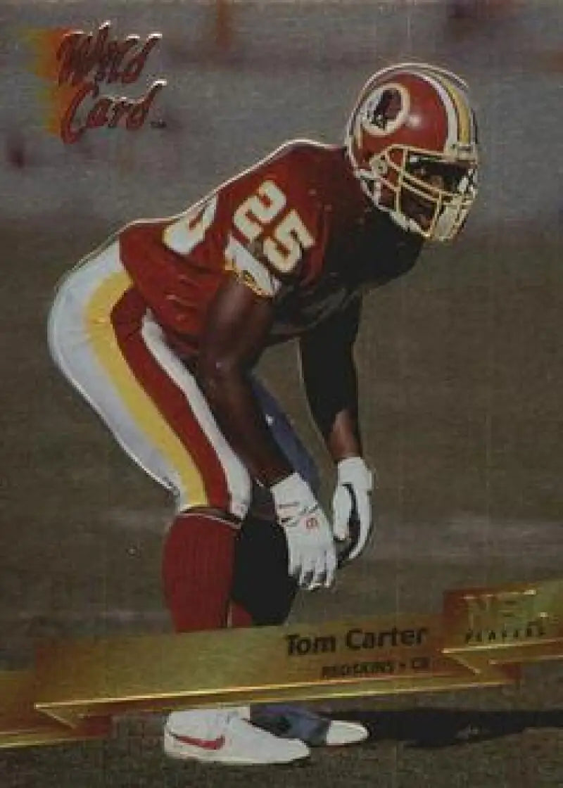 1993 Wild Card Superchrome #210 Tom Carter NM-MT RC Rookie