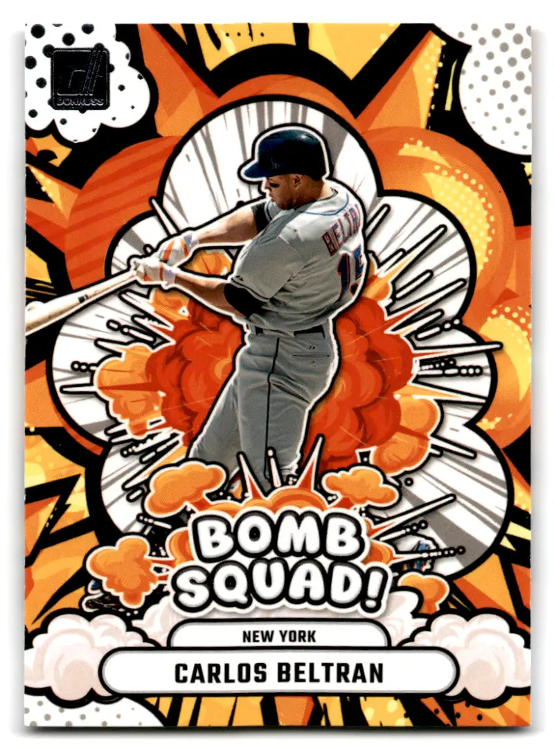 2025 Donruss Bomb Squad #13 Carlos Beltran NM-MT Mets