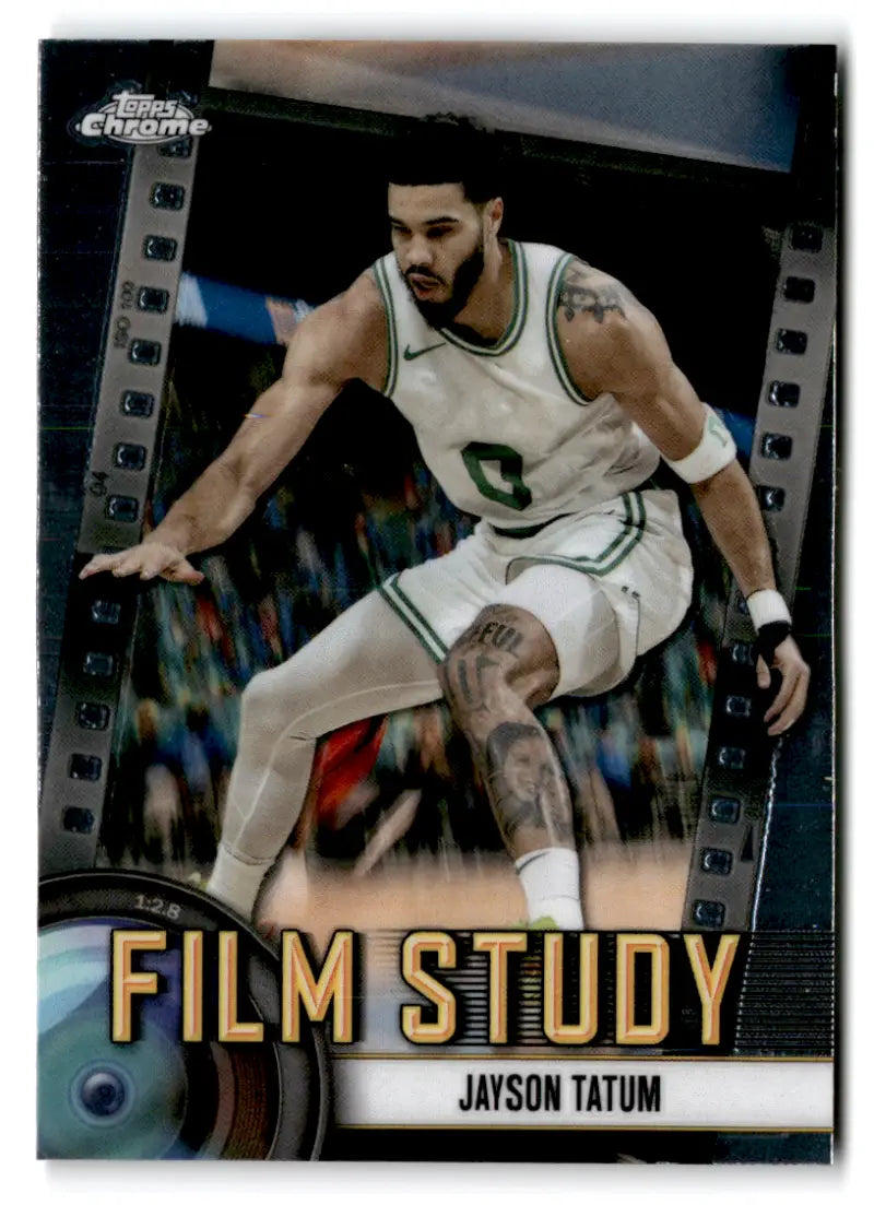 2024-25 Topps Chrome Film Study #FS-20 Jayson Tatum NM-MT Celtics