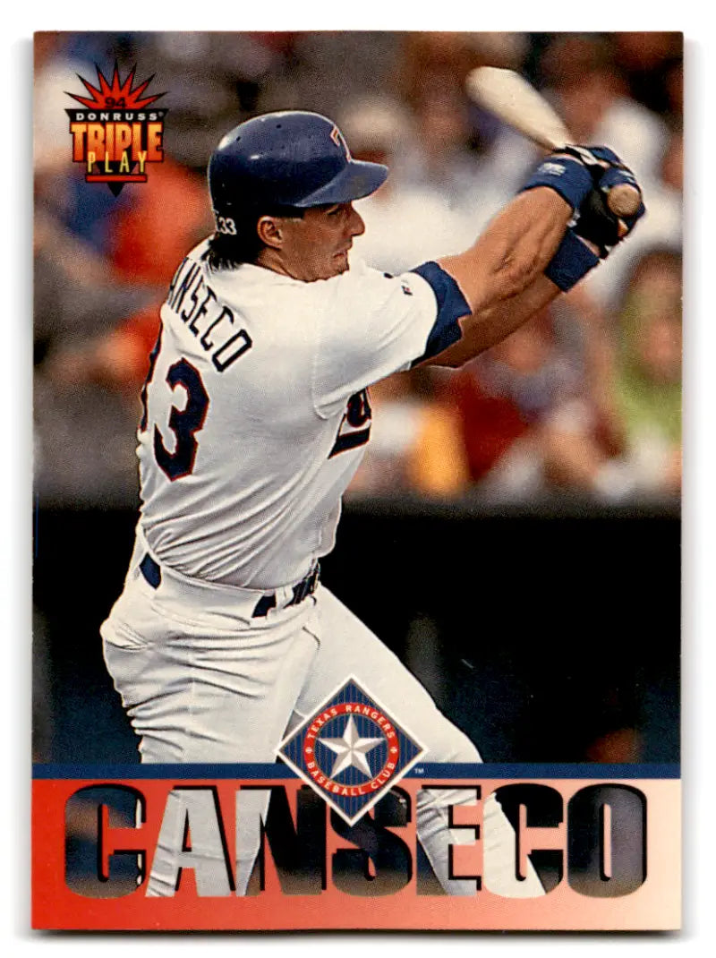 1994 Triple Play #192 Jose Canseco NM Near Mint Rangers