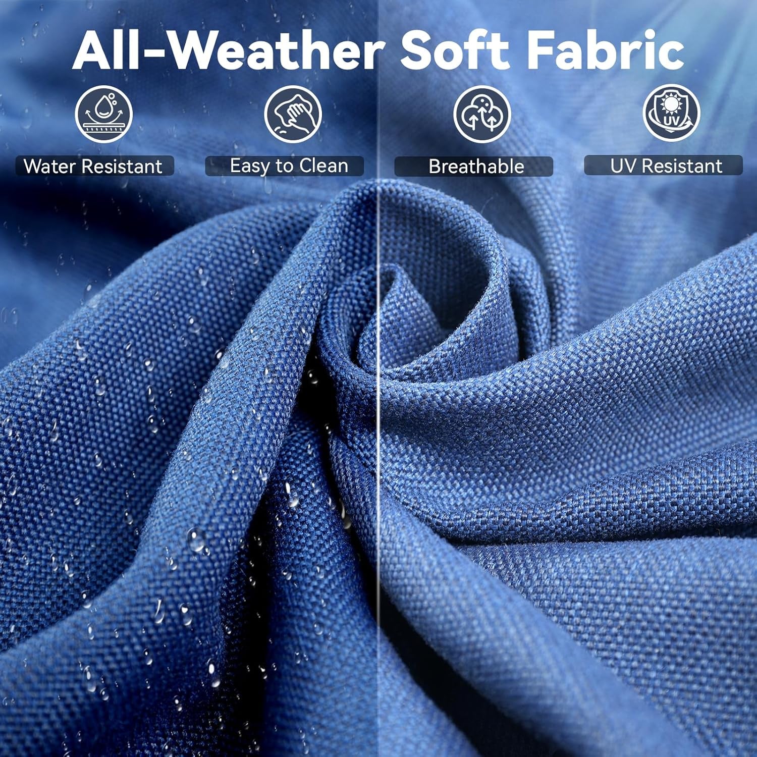 All-Weather Wicker Outdoor Patio Furniture Set With Swivel Rockers-3