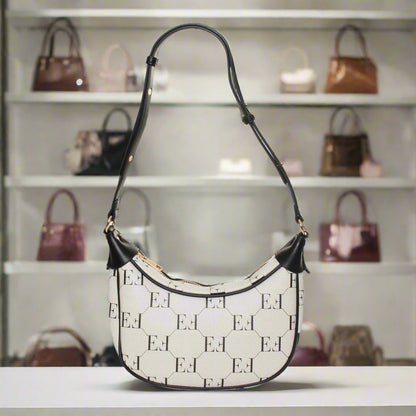 Egon Von Furstenberg women's white mongram Handbags