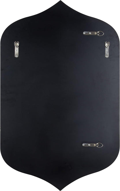 Contemporary Tyla Wall Mirror, 20 X 32, Gold Finish, Decorative Glamorous Peaked Mirror-4