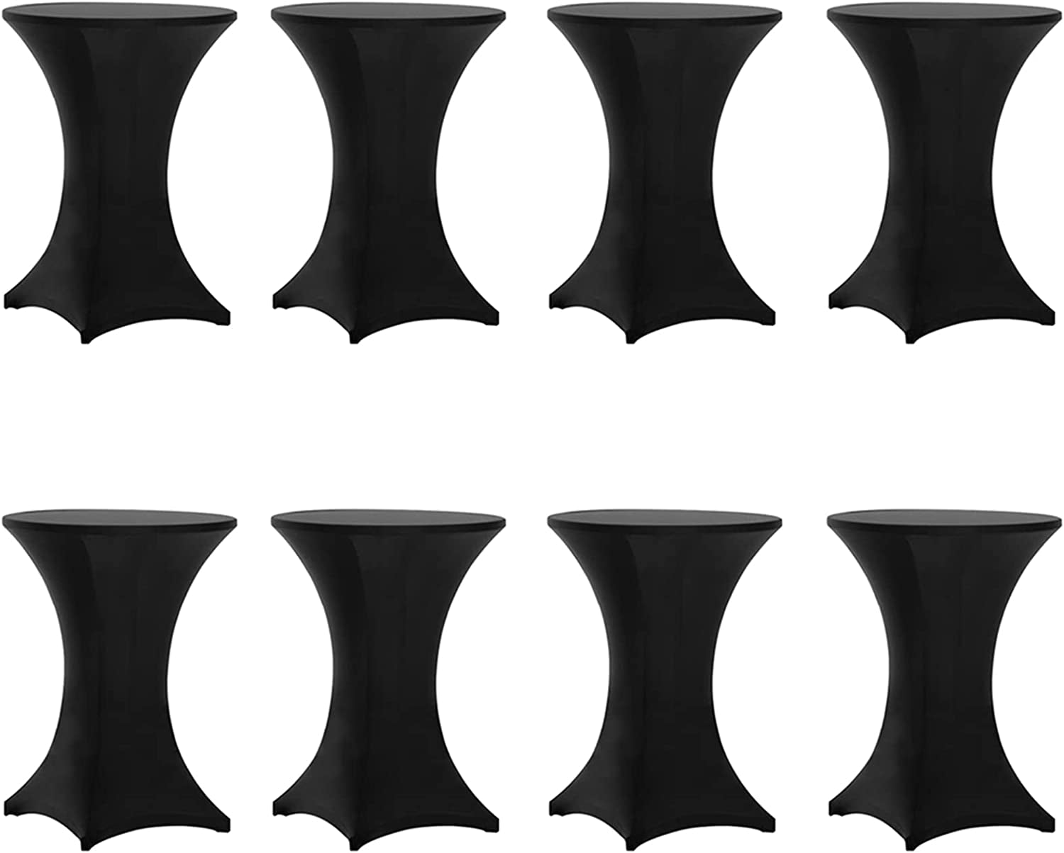 Highboy Spandex Cocktail Table Cover (8 Pack)-2