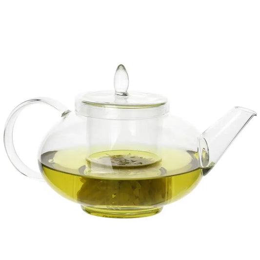 1,500 ml / 50 oz Borosilicate Glass Teapot with Removable Infuser - Kitchen > Teapots