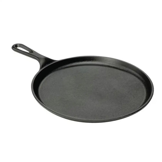 10.5 inch Round Pre-Seasoned Cast Iron Skillet Griddle Frying Pan Made in USA - Kitchen > Cookware Sets