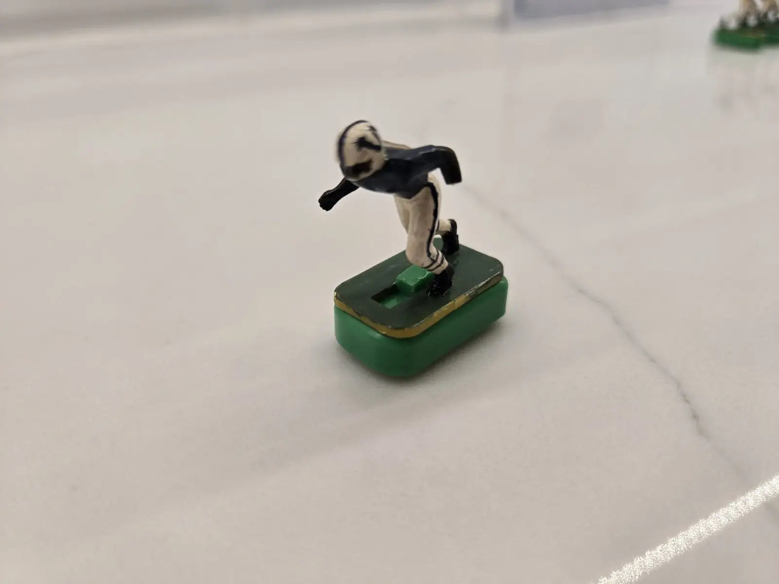 Vintage Indianapolis Colts electronic football game piece from Tudor