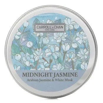 100% Beeswax Mini Tin Candle - # Midnight Jasmine (Arabian Jasmine & White Musk) - 1pcs - 1pcs / 1 - Home Scent