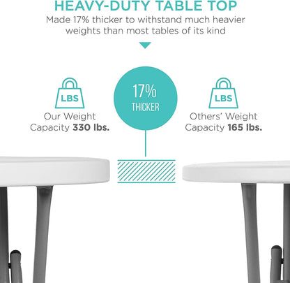 Bar Height Folding Table for Indoor/Outdoor Use-1
