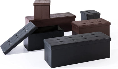 Memory Foam Folding Chest Ottoman Bench-1