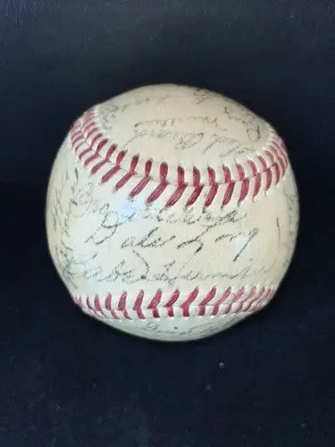 1951 Pittsburgh Pirates Team Signed Baseball JSA LOA 33 Sigs Auto Spalding Ball