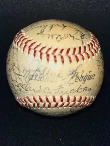 1951 Pittsburgh Pirates Team Signed Baseball JSA LOA 33 Sigs Auto Spalding Ball