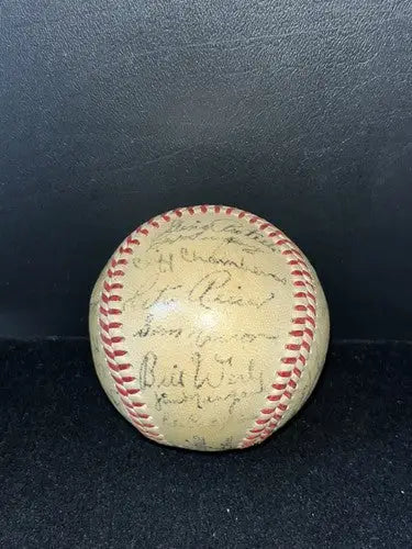 1951 Pittsburgh Pirates Team Signed Baseball JSA LOA 33 Sigs Auto Spalding Ball