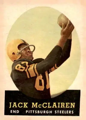 Vintage 1958 Topps #51 Jack McClairen rookie trading card in EX-MT condition