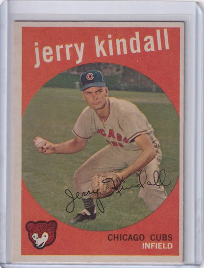 1959 Topps Baseball #274 Jerry Kindall - Chicago Cubs