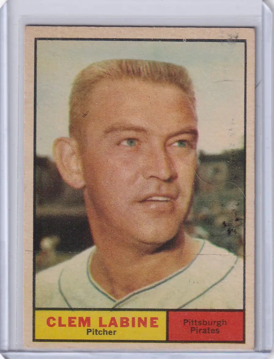 1961 Topps #22 Clem Labine - Pittsburgh Pirates