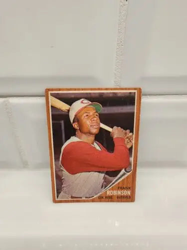 1962 Topps Frank Robinson trading card sports trading card collectible
