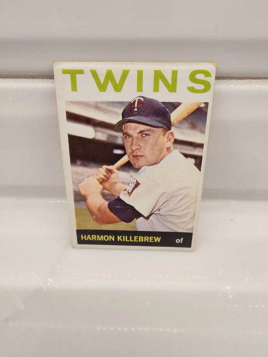 Harmon Killebrew trading card from 1964 Topps series featuring player image