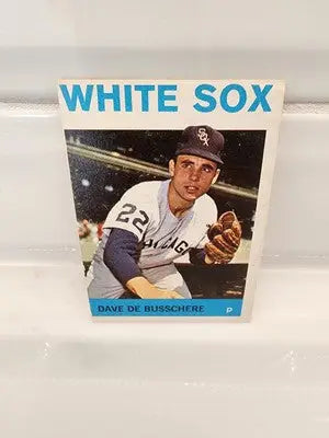 Vintage Dave DeBusschere baseball card from 1964 Topps Dave Debusschere series