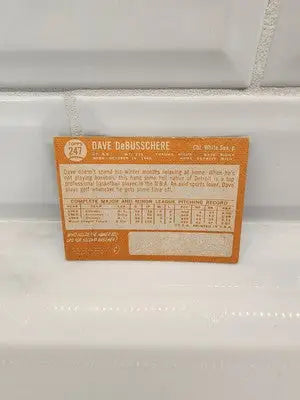 Vintage 1964 Topps Dave DeBusschere baseball card in EX-NM+ condition
