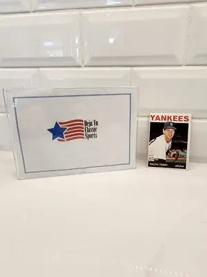 Sports memorabilia featuring 1964 Topps Ralph Terry #458 NM-MT Pristine